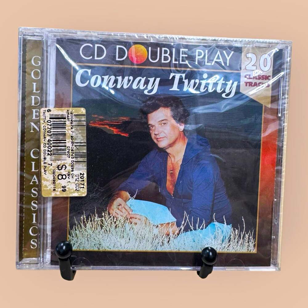 Conway Twitty Golden Classics CD 1996 Collector's DOUBLE PLAY 4002